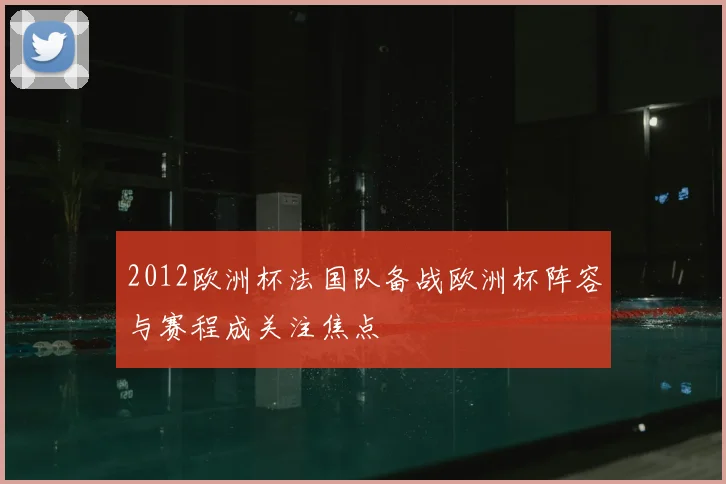 2012欧洲杯法国队备战欧洲杯阵容与赛程成关注焦点